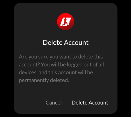 Account Deletion Instructions