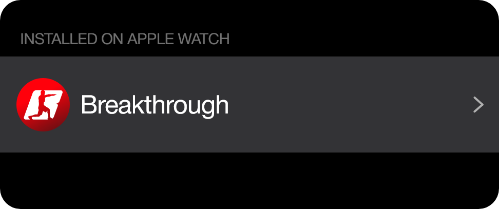 Apple Watch Screen